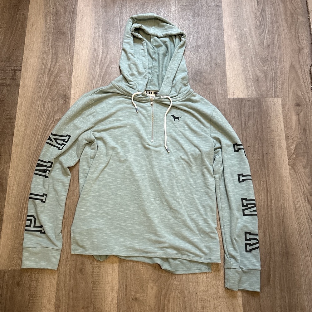 Victoria's Secret PINK Sage Zip-Up